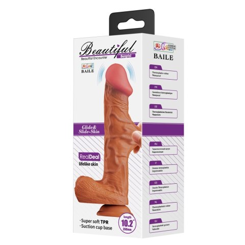 BAILE - Realistic Dildo Buraq 9,4" Multi-Mpeed Baile - Boys of Toys Sp. z. o.o. (dystrybutor)
