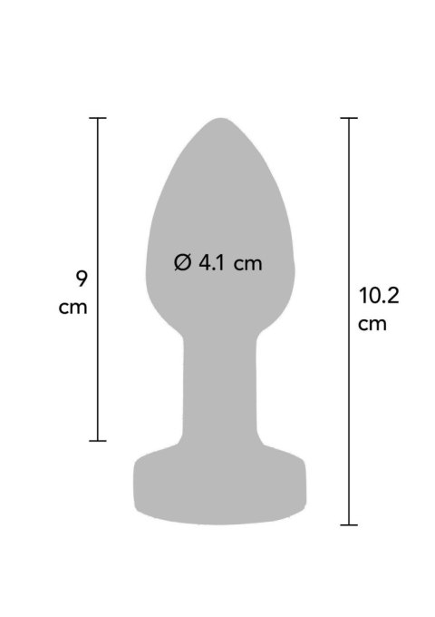 Buttplug Vibr. Large Silver SCALA