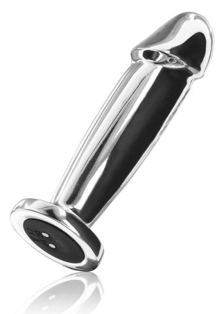 Buttplug Vibr. Penis Silver SCALA
