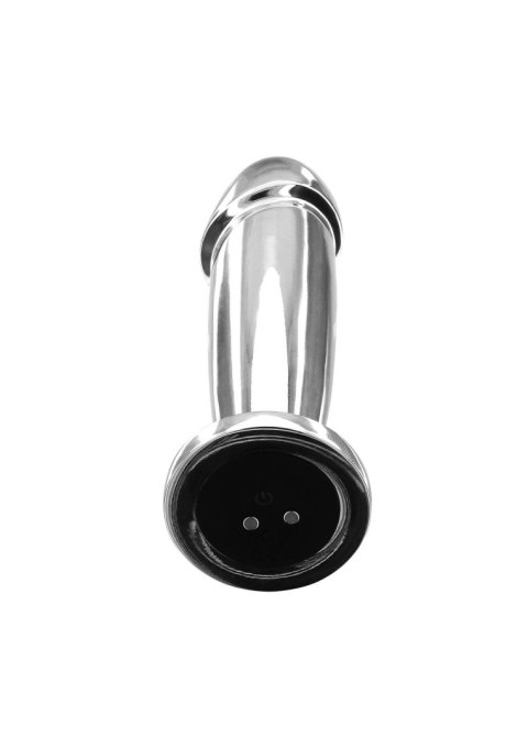 Buttplug Vibr. Penis Silver SCALA