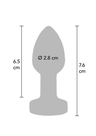 Buttplug Vibr. Small Silver SCALA