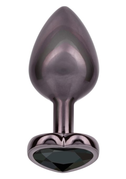Diamond Heart Plug Large Black SCALA Diamond Heart Plug Large Black SCALA