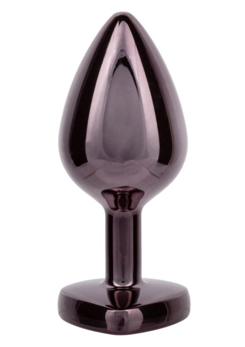 Diamond Heart Plug Large Black SCALA Diamond Heart Plug Large Black SCALA