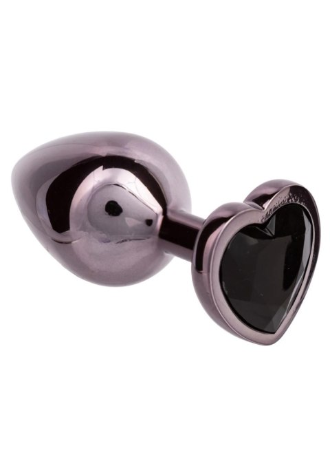 Diamond Heart Plug Large Black SCALA Diamond Heart Plug Large Black SCALA