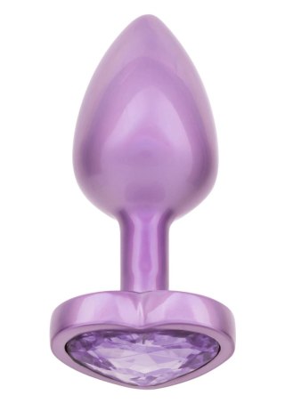Diamond Heart Plug Small Purple SCALA