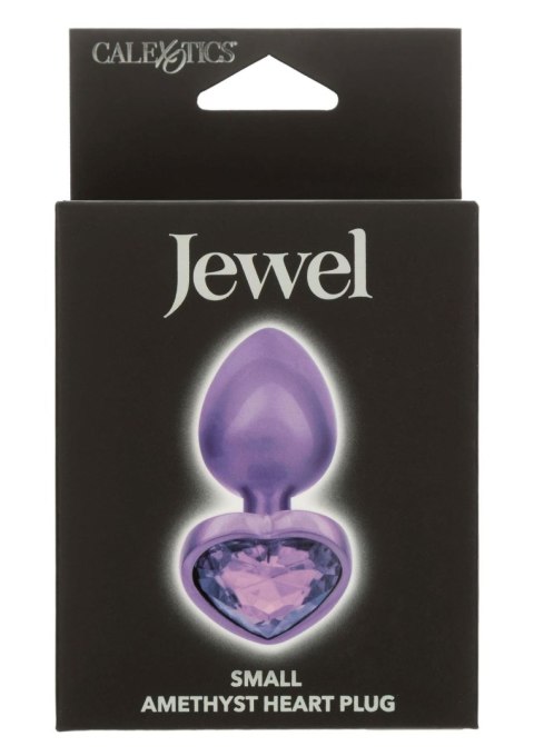 Diamond Heart Plug Small Purple SCALA Diamond Heart Plug Small Purple SCALA