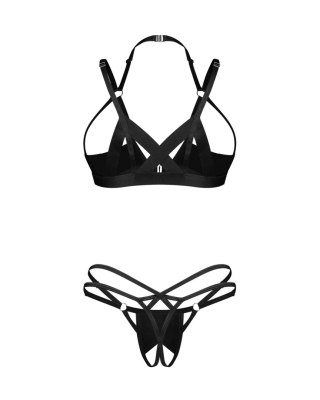 Keira Lise komplet 2-częściowy otwarty L/XL Obsessive - Amocarat Sp. z o.o.
