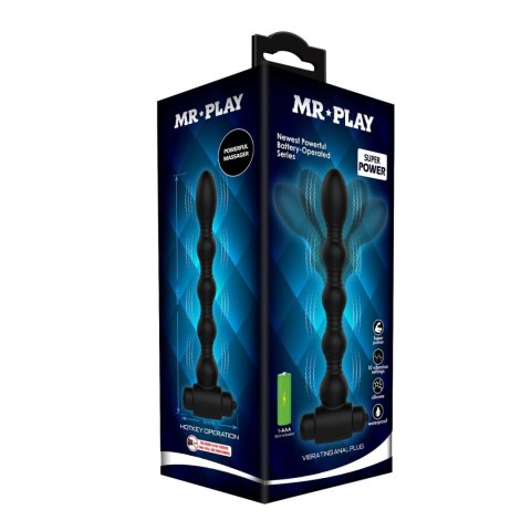 MR PLAY - VIBRATING ANAL PLUG - 10 functions Baile - Boys of Toys Sp. z. o.o. (dystrybutor)