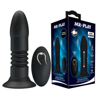 MR PLAY - VIBRATING ANAL PLUG 4 vibrations 4 thrusting Remote Control Baile - Boys of Toys Sp. z. o.o. (dystrybutor)