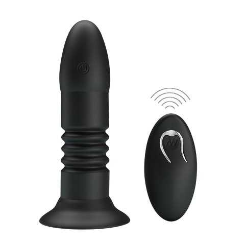MR PLAY - VIBRATING ANAL PLUG 4 vibrations 4 thrusting Remote Control Baile - Boys of Toys Sp. z. o.o. (dystrybutor)