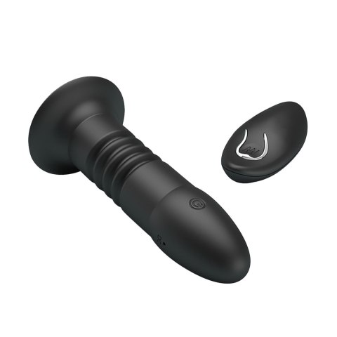 MR PLAY - VIBRATING ANAL PLUG 4 vibrations 4 thrusting Remote Control Baile - Boys of Toys Sp. z. o.o. (dystrybutor)