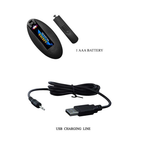 MR PLAY - VIBRATING ANAL PLUG 4 vibrations 4 thrusting Remote Control Baile - Boys of Toys Sp. z. o.o. (dystrybutor)