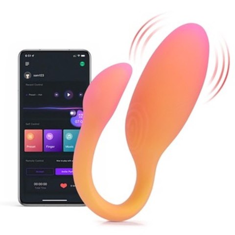 Magic Motion - Flamingo Max Vibrating Bullet Orange Eropartner - INTERSLASH B.V.