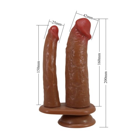PRETTY LOVE - Double Dildo Hulbert 6.9" 7 functions Baile - Boys of Toys Sp. z. o.o. (dystrybutor)