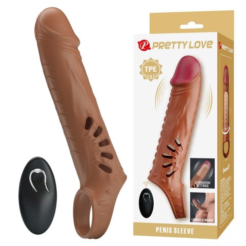 PRETTY LOVE - Penis Sleeve 12 vibration settings Baile - Boys of Toys Sp. z. o.o. (dystrybutor)