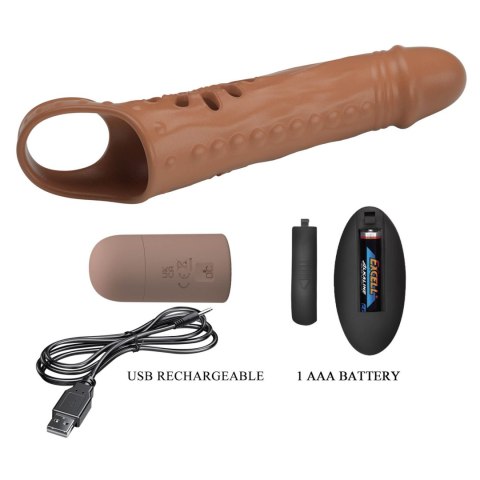 PRETTY LOVE - Penis Sleeve 12 vibration settings Baile - Boys of Toys Sp. z. o.o. (dystrybutor)