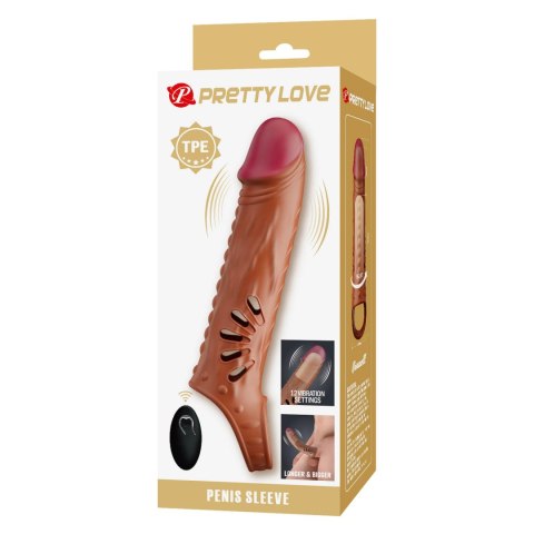 PRETTY LOVE - Penis Sleeve 12 vibration settings Baile - Boys of Toys Sp. z. o.o. (dystrybutor)
