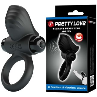 PRETTY LOVE - Vibrate Penis Ring ADRIEN 10 functions Baile - Boys of Toys Sp. z. o.o. (dystrybutor)