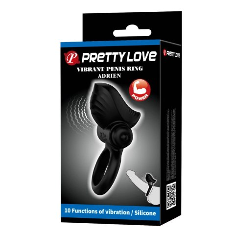 PRETTY LOVE - Vibrate Penis Ring ADRIEN 10 functions Baile - Boys of Toys Sp. z. o.o. (dystrybutor)
