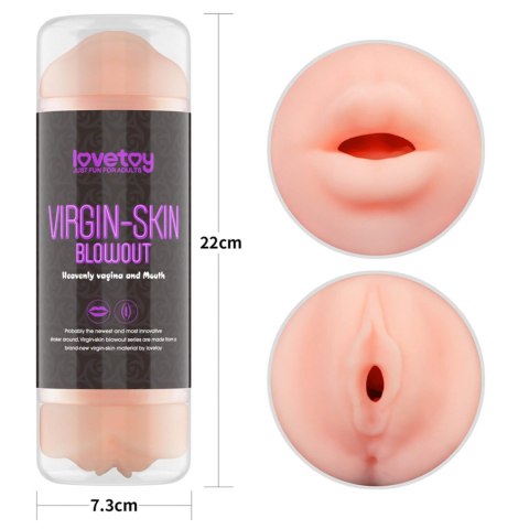 Virgin-Skin Blowout Stroker
Vagina and Mouth LoveToy - Boys of Toys Sp. z o.o. (dystrybutor)