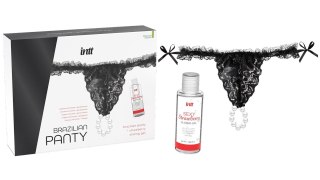 Zestaw-BRAZILIAN PANTY BLACK INTT EURO COSMETICS UNIPESSOAL LDA