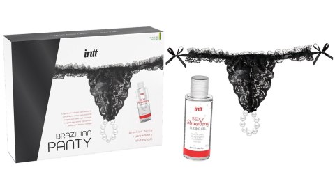 Zestaw-BRAZILIAN PANTY BLACK INTT EURO COSMETICS UNIPESSOAL LDA