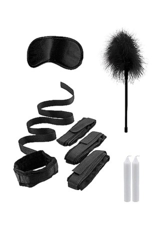 Bed Bindings Restraint Kit - Black SHOTS