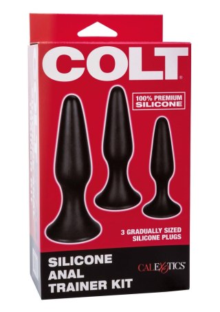 COLT Silicone Anal Trainer Kit Black SCALA
