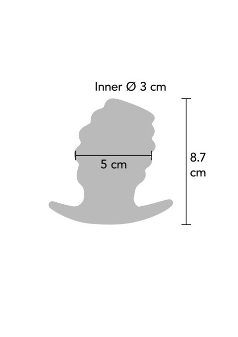Intruder Open Plug M Black SCALA
