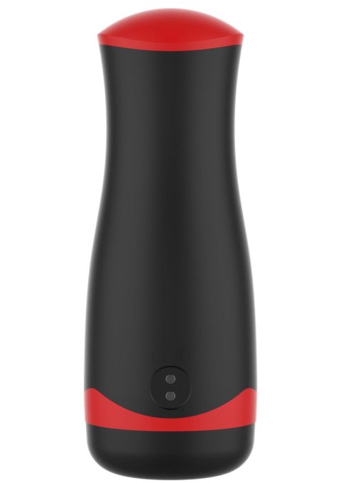Masturbator Vibrating&Squeeze Black SCALA