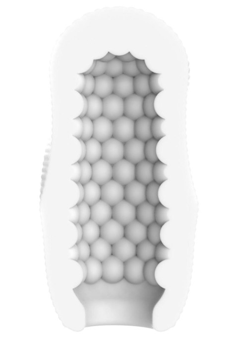 Medium Masturbator Swirl White SCALA