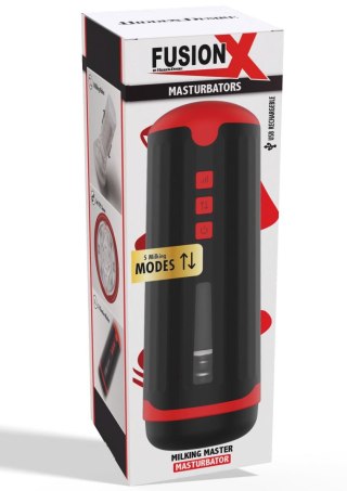 Milking Master Masturbator Black SCALA
