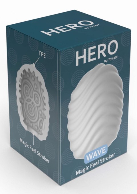 Mini Masturbator Wave White SCALA