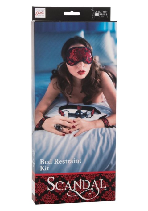 Scandal Bed Restraint Kit Black SCALA