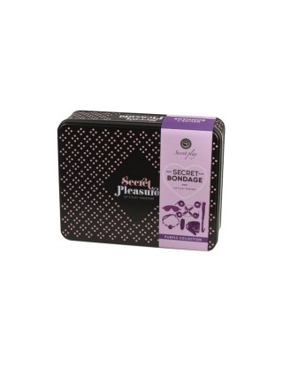 Secret Bondage - Set 8 pcs Purple & Black Secret Play - FEMARVI S.L.