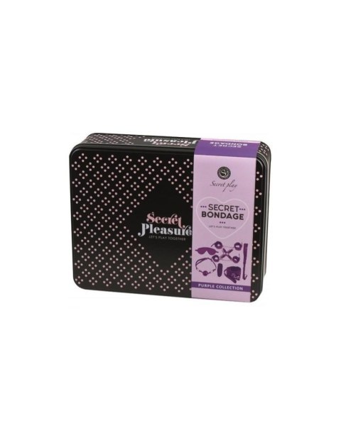 Secret Bondage - Set 8 pcs Purple & Black Secret Play - FEMARVI S.L.
