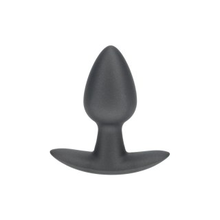 Smooth Silicone Anal Plug - Small - 2.6 / 6,5 cm - Gunmetal SHOTS