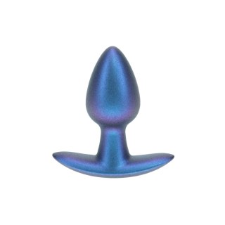 Smooth Silicone Anal Plug - Small - 2.6 / 6,5 cm - Metallic Blue SHOTS