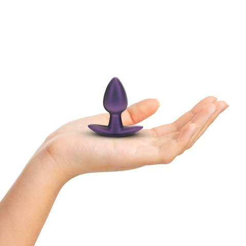 Smooth Silicone Anal Plug - Small - 2.6 / 6,5 cm - Metallic Purple SHOTS