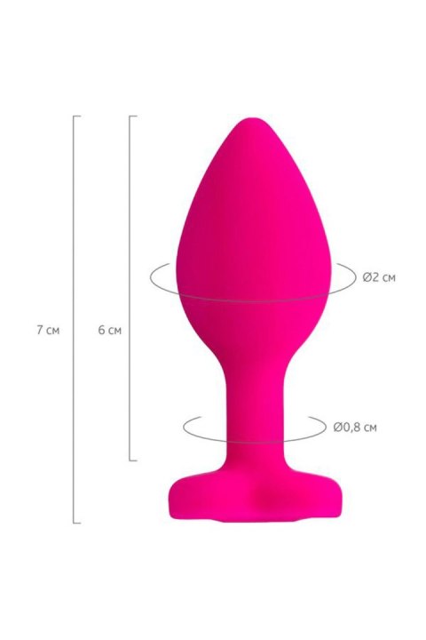 ToDo Anal Plug Diamond Heart TOYFA - Boys of Toys Sp. z o.o. (dystrybutor)