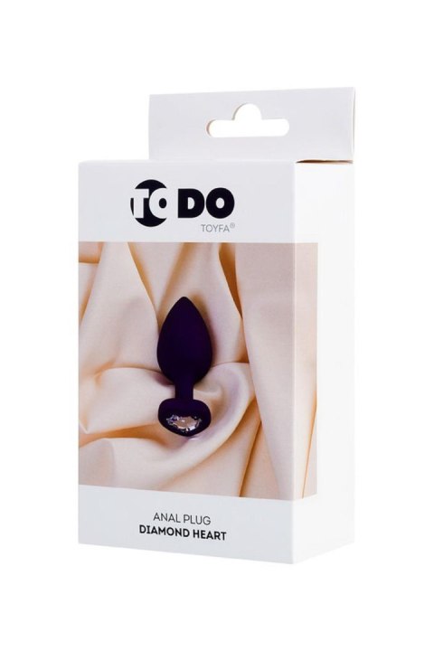 ToDo Anal Plug Diamond Heart TOYFA - Boys of Toys Sp. z o.o. (dystrybutor)