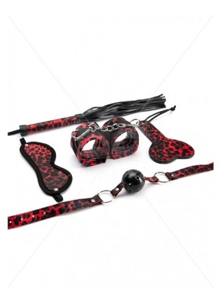 5 Pieces Leopard Bondage Set Argus - Boys of Toys Sp. z. o.o. (dystrybutor)