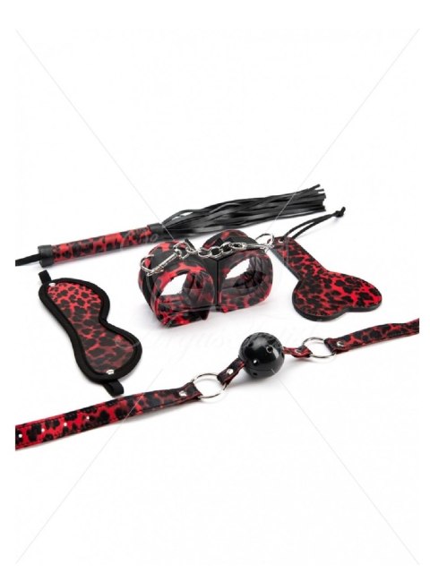 5 Pieces Leopard Bondage Set Argus - Boys of Toys Sp. z. o.o. (dystrybutor)