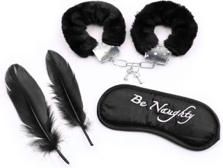 Fetish Fever - Bondage Set - 4 pieces - Black Intimate Distribution