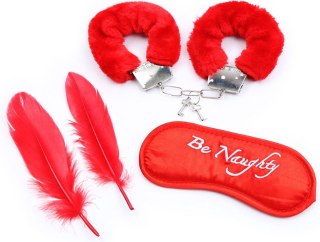 Fetish Fever - Bondage Set - 4 pieces - Red Intimate Distribution