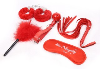 Fetish Fever - Bondage Set - 5 pieces - Red Intimate Distribution