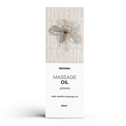 Satisfyer Jasmin - olejek do masażu, jaśminowy, 250 ml