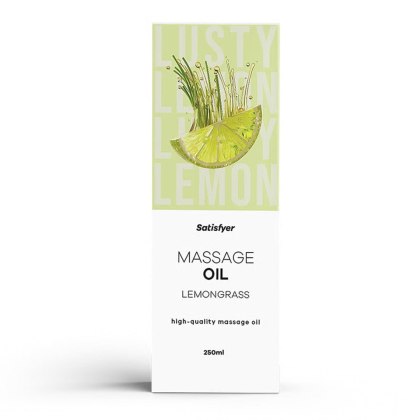 Satisfyer Lemongrass - olejek do masażu, cytrynowy, 250 ml