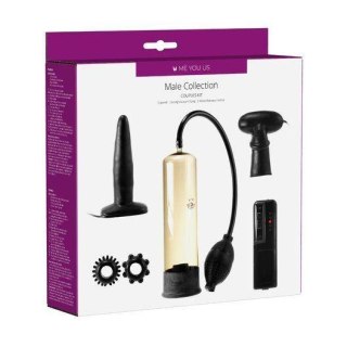 Me You Us Male Collection Couples Kit Black ABS - Intimate Distribution (dystrybutor)