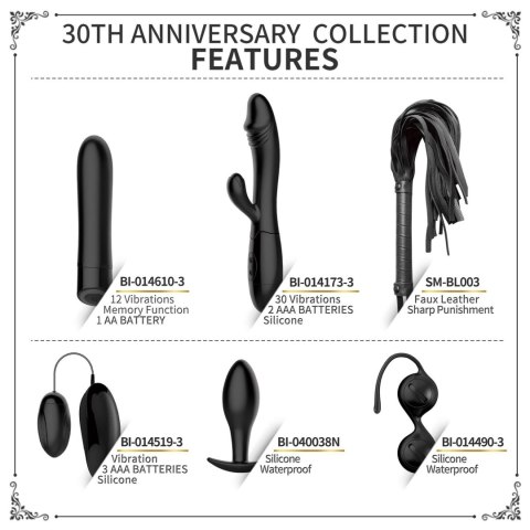 PRETTY LOVE - 30th ANNIVERSARY BAILE, 30 vibration functions Vibration 12 vibration functions Baile - Boys of Toys Sp. z. o.o. (dystrybutor)
